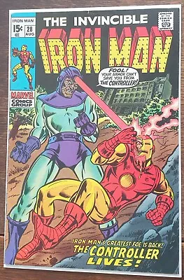 Buy Marvel Comics Iron Man #28 Aug 1970 (6.0 FN) #MIS0287 1st App Of Howard Stark • 19.99£