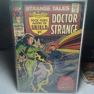 Buy STRANGE TALES # 150 Marvel 1st Umar Dr Strange In Title Buscema Key 1966 3.5-4.5 • 31.66£
