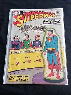 Buy Superman 147 - DC Comics - August 1961 • 77.79£