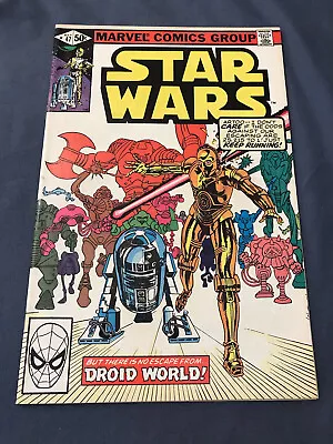 Buy Star Wars # 47 Marvel Comic 1981 Direct Edition C-3PO Droid World VF • 8.10£