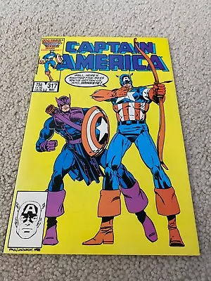 Buy Captain America  317  NM-  9.2  High Grade  Hawkeye  1st Death-Throws     • 3.53£