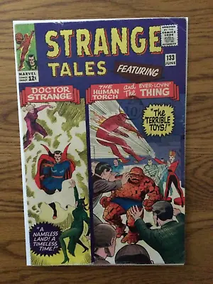 Buy Strange Tales 133 (1965) Doctor Strange & Human Torch. Cents Copy • 20£