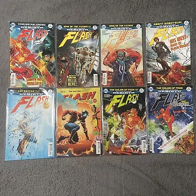Buy The Flash Rebirth Comic Books Issue #17-24 DC Universe 8x Comics Bundle 2017 • 22.99£