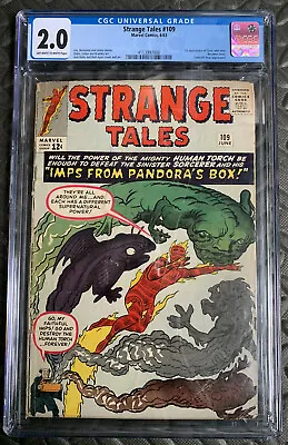 Buy Strange Tales #109 1963 1st Appearance Of Circe CGC 2.0 4113997008 • 195£