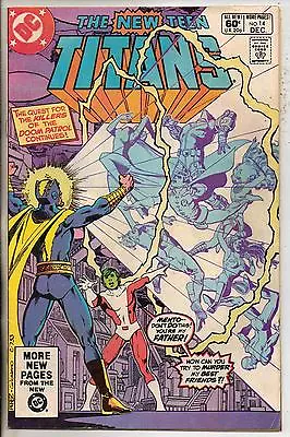 Buy DC Comics New Teen Titans Vol 1 #14 December 1981 Doom Patrol Scarce VF+ • 5£