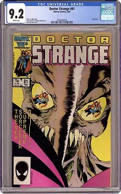 Buy Doctor Strange #81 CGC 9.2 1987 3956026005 • 131.92£