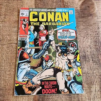 Buy Conan The Barbarian #2 Marvel Comics December 1970 Beast-Men 1st App FN 6.0 • 48.14£