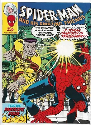 Buy Spider-man And His Amazing Friends #566 Weekly VG (1984) Marvel Comics UK • 4.25£