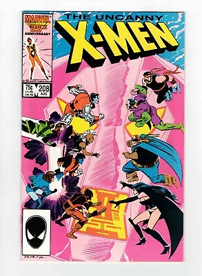 Buy Uncanny X-men Vol 1 #208 9.0 Vf-nm  1986 • 6.43£
