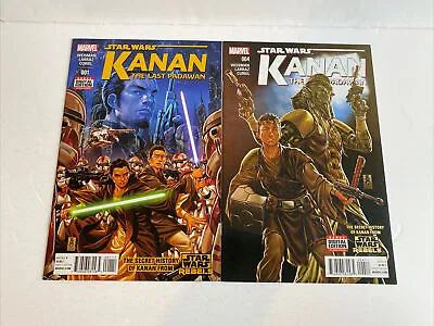 Buy Star Wars Kanan The Last Padawan #1A & #4A Covers By Mark Brooks  • 69.99£