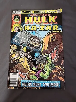Buy Marvel Team Up #104 Hulk & Ka-zar • 7.07£