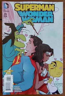 Buy Superman/wonder Woman 23, Looney Tunes Variant Cover, Dc Comics, Jan 2016, Vf • 244.33£