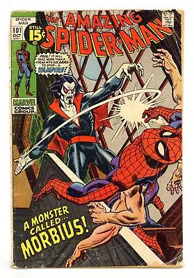 Buy Amazing Spider-Man #101 GD- 1.8 1971 1st App. Morbius • 129.75£