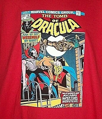 Buy Marvel Comics, Tomb Of Dracula Comic #18 Mens Small Unisex T-Shirt - New • 18.02£