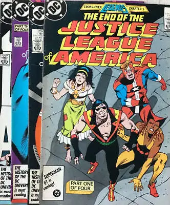 Buy Justice League America #258 - #261 (RUN Of 4x Comics) - DC - 1987 • 12.95£