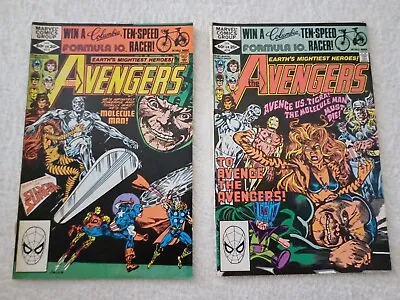 Buy The Avengers Vol 1 Issues 215 216 217 218 219 Marvel Comics 1982 Lot Of 5 • 15£