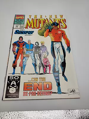 Buy Marvel Comics The New Mutants 99 (1991) - 1st Shatterstar, Feral, JP As Warpath • 15.81£