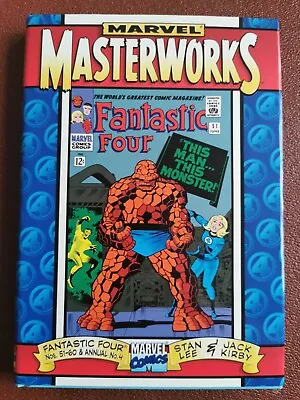 Buy The Fantastic Four Marvel Masterworks #51-60, Hardcover, Excellent Condition • 29.99£