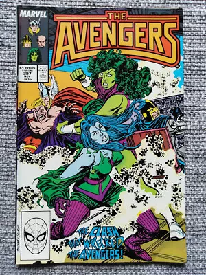 Buy Marvel Comics The Avengers Vol 1 #297 The Clash That Wrecked The Avengers! • 6.35£