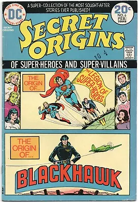 Buy Secret Origins 6 DC 1974 FN VF Nick Cardy Superboy 147 Military Comics 1 • 5.60£