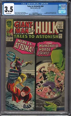 Buy Tales To Astonish #64 - CGC 3.5 - Leader Appearance • 83.11£