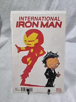 Buy International Iron Man #1 Skottie Young Variant Marvel Comics 2016 • 8.99£