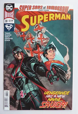 Buy Superman #38 - Super Sons Of Tomorrow Pt 4 - 1st Printing March 2018 VF+ 8.5 • 4.25£