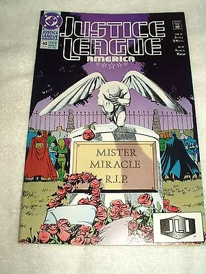 Buy DC Comic Justice League America Issue 40 July 1990 • 4£