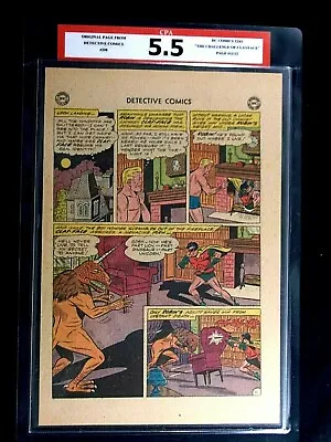 Buy Detective Comics #298 CPA 5.5 Single Page #11/12 1st App. Of S.A. Clayface  • 47.43£