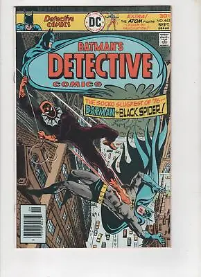 Buy Detective Comics #463,1st Black Spider & Calculator,NM- 9.2,1st Print,1976,Scans • 51.61£