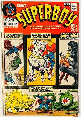 Buy SUPERBOY #174 (DC,1971)  The Colossal Superdog!  Curt Swan Cover! FN/FN+ • 7.91£