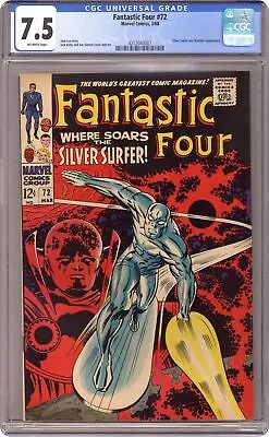 Buy Fantastic Four #72 CGC 7.5 1968 4212043007 • 242.28£