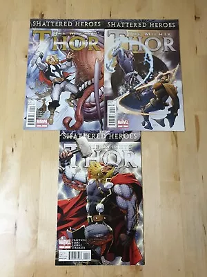 Buy Mighty Thor Volume 2 Issues #9-11 Run Cover A First Printing Marvel Comics 2011 • 5.99£