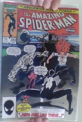 Buy The AMAZING SPIDER-MAN # 283 Marvel Comics Dec 1986 VF Titania Frenz Layton • 4.35£
