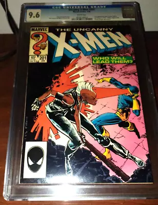 Buy Uncanny X-Men 201 CGC 9.6 NM+ 1st Cable As Baby 1986 Storm Vs Cyclops. Wolverine • 47.96£