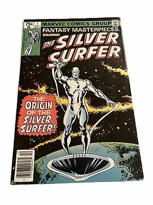 Buy Fantasy Masterpieces #1 - The Origin Of The Silver Surfer! (1979) G/VG (box44) • 27.94£