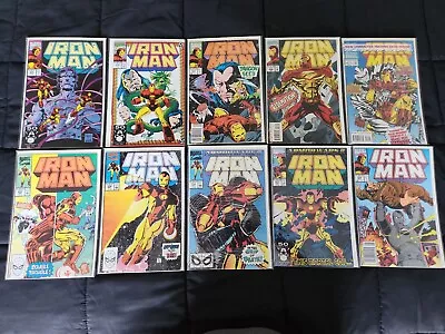 Buy Iron Man Lot Of 10 Comics - #255 256 258 265 268 269 270 272 306 A14 • 24.12£