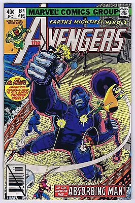 Buy  Avengers #184 Early Direct Market Variant VF/NM Signed W/COA George Perez 1979 • 150.90£