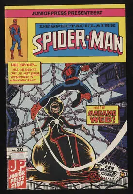 Buy Amazing Spider-Man #210 1st Madame Web Dutch 1982 VF- 7.5 White Pages Foreign Ma • 23.72£