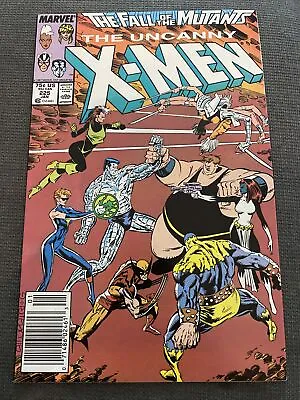 Buy Marvel Comics The Uncanny X-Men #225! Fall Of The Mutants Crossover! Newsstand!! • 5.53£