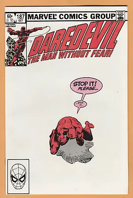 Buy Daredevil #187 -1st App. The Chaste - NM • 15.94£