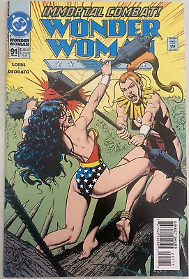 Buy Wonder Woman  # 91. 2nd Series. November 1994. Brian Bolland-cover. Vfn/nm 9.0 • 11.99£