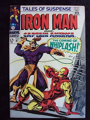 Buy Tales Of Suspense #97  Marvel Comics 1967 1st Whiplash! Silver Age • 82.14£