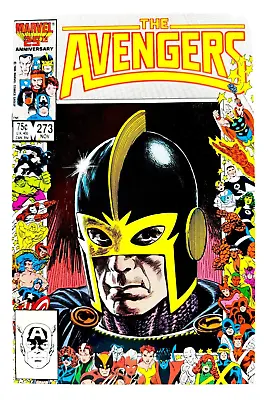 Buy Marvel AVENGERS (1986) #273 25th ANNIV Cover VF/NM Ships FREE! • 11.19£