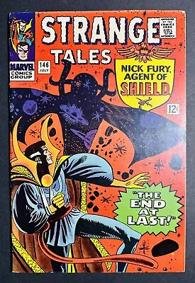 Buy Strange Tales #146 Last Ditko Strange Eternity Vs Dormammu (1966) 1st AIM Marvel • 77.48£