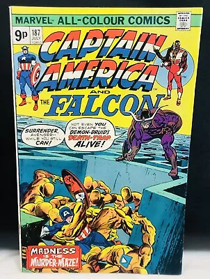 Buy CAPTAIN AMERICA #187 Comic Marvel Comics Bronze Age • 5.74£