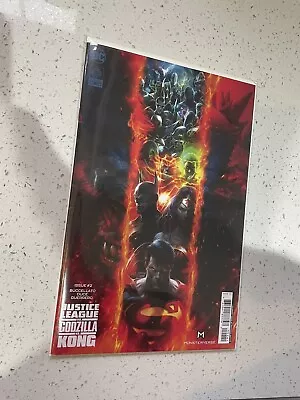 Buy Justice League Vs Godzilla Vs Kong #2 1st Print *1:25 Variant Mattina D 2023 • 35£