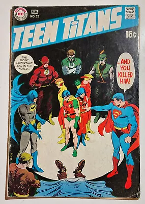 Buy TEEN TITANS #25 Robin, Kid Flash, Wonder Girl, Speedy, 1st Appearance Lilith • 7.96£