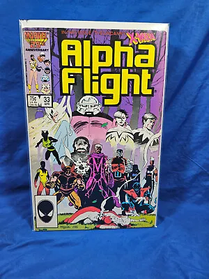 Buy Alpha Flight #33 Early Lady Deathstrike Appearance Marvel 1986 FN/VF 7.0 • 3.15£