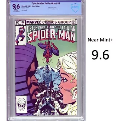 Buy Spectacular Spider-man #82 - Key Comic & 1st Kingpin Vs Punisher Battle CBCS 9.6 • 67.01£